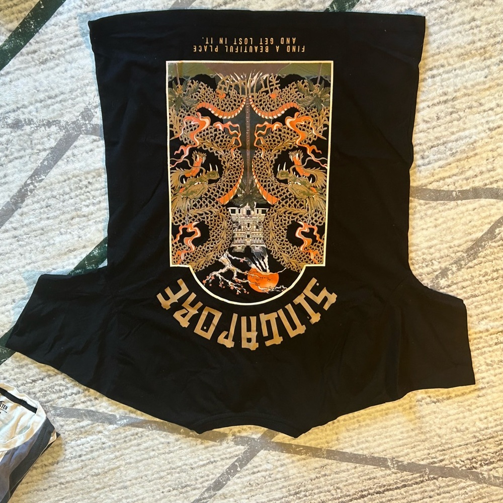 Fashion Nova Black Graphic Tee